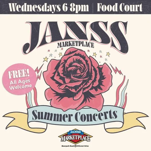 2025 Janss Marketplace Summer Concert Series on Wednesday Nights